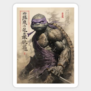 Vintage Japanese Ninja Turtle III Sticker